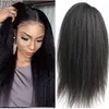 13*4 Kinky Straight Lace Front Wig Human Hair Lace Frontal Wigs 12~ 30inches RQY4349