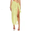 Kleurrijke Sexy Strand Cover Up Sarong Zomer Bikini Cover Ups Strand Jurk Rokken Handdoek Katoen Wrap Pareo Voor Vrouwen