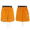 Designerkleidung kurz lässig Rhude x Mclaren Trendmarke Shorts Sommer High Street Stickerei Herren Damen beliebt Loose Fit Sport Capris Trend Running Fitness