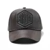 Ball Caps Panjoiner 2018 bon de beisebol de couro pu hip hop hip hop hip hop bon masculino e feminino chapus hipster w015 J230421