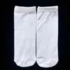Chaussettes de sport vierges par Sublimation, chaussettes blanches à transfert de chaleur, impression 3D, pour enfants adultes hommes femmes 15cm 20cm 30cm 40cm