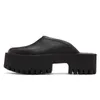 Luxe Designer Sandalen Mannen Vrouwen Slides Slippers Platform Perforeren Klassieke Brocade Rubber Flats Schoenen Slippers Sneakers Loafers