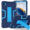 Étuis pour tablette Defender de vente chaude pour Samsung Galaxy Tab A9 8,7 pouces X110/X115/X117 avec béquille intégrée, housse de protection anti-chute robuste et résistante aux chocs