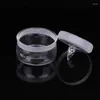 Watch Repair Kits 1Pc 60 30mm Diameter Glass Alcohol Cup Sample Bottle Transparent Can Round Weighing Dish Frosted Mouth For