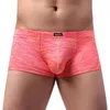 Mutande Boxer sfacciato da uomo Sexy Mini Cheek Underwear Vita bassa Brasiliana da uomo sotto le mutandine