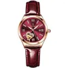 Orologi da polso Sdotter Moda donna Coreano Strass Orologio al quarzo in oro rosa Cintura femminile Orologi da donna Orologio da donna Watc