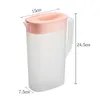 Vattenflaskor Hushållens matklass PP Cold Kettle Lätt att rengöra kylskåpsjuice dryck med stor kapacitet