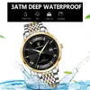 Horloges POEDAGAR Mode heren datum quartz horloge roestvrij staal waterdichte zakelijke horloges heren relogio masculino