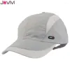 Ball Caps Jovivi Men's Baseball Cap Set Original Sport Hat Summer Casual Visor Sun Protection Black/Gray/Navy Color Wholesale