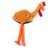 Ball Caps 652F Funny Adult Plush 3D Turkey Thanksgiving Hat Unique Headwear Women Men Christmas Party Gift Birthday