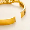 Projektantka łańcucha bransoletki Kobiety Bieczek 18 -karatowy złoto srebrna ze stali nierdzewnej sztuczna skóra marka marka Bransfer Bangle Drentband Impreza Walentynki Walentynki Prezenty
