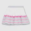 Spódnice Little Maven 2023 Baby Girls Fashion Flower Pretty Children Casual Ubrania Tutu dla niemowląt maluchów 2 7 rok 230420