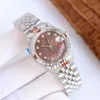 Womens olha para homens de movimento automático Women Women Diamond Watches 31mm 36mm Designer de aço inoxidável relógio Montres de Marque