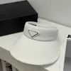 Visiere da uomo Designer Moda Triangolo Lettere Cappello a cilindro vuoto per uomo Donna Primavera Estate Casual Attività all'aperto Berretti da baseball