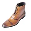 أحذية Men's Boots Winter Warm Men Men Boots Lace up endoatile Male Leather Shoes Business Ongle Boot BIG BIGH 39-47 FOOTWEAR 231120