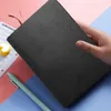 ヴィンテージ太い紙ノートブックメモ帳PUBIBLE DIARY BOOK JOURNALSアジェンダプランナースクールオフィスブラックゴールド