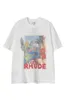 Designer Mode Kleding T-shirts T-shirts Casual Rhude New Niche T-shirt met letterprint Heren Dames in de zomer Korte mouw Halve mouw Trend Tops Streetwear Hiphop
