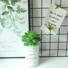 Decorative Flowers Realistic Wedding Celebration Artificial Flower Multi-petal Fake Succulent Plant Weather-resistant Home Decor