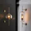 Wall Lamp El Hallway Classic Hanger Kitchen Waterproof Bedroom Garden Glass Light Indoor Lamparas Lights Decoration