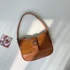 2023 Abendtaschen PU-Leder Achseltasche Neue Frauen Einfarbig Plüsch Patchwork Schulter Modetrends Casual Einfache Handtasche vielseitig