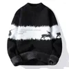 Men's Sweaters Sweater Vintage Clothes Men Clothing Pullovers Selling Product 2023 Round Collar In Knitwears Knit Man