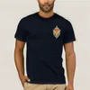 Herr t-skjortor fsb emblem tryckt på bröstet t-shirt ryska säkerhetsstyrkor bomull o-hals kort hylsa mäns skjorta storlek s-3xl