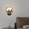 Applique murale moderne lampes LED créatif animaux appliques pour salon chambre chevet salles à manger luminaire