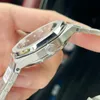 Audemar Pigeut Waterproof AP 41mm Watches Mens Automatisk lysande rörelse Lysande Watch Swimming handledsklocka 904L Steel Fashion Business Wristwatch Montre de Lu