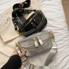 Heuptassen PU Crossbody Sling Bag Leren borsttas Zacht Grote capaciteit Lady Street Trend Riemtas Vegan Bum