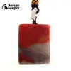 Pendentif Colliers Sculpté À La Main Cristal Animal Naturel Multicolore Agate Pierre Collier Perles Pour La Fabrication De Bijoux Collier Femme BH149