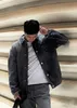 Fashion Brand Pra Jacket da Coat Triangle Denim Jacket Cotton Vintage Jacket Destruction Jacket for Men