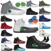 2024 Stealth Playoffs Jumpman 12 scarpe da uomo Reverse Flu Game Scarpe da ginnastica Taxi nere Pasqua Twist Indigo Utility Ice Cream uomo sport all'aria aperta