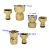 Equipamentos de rega mangueira de jardim 1/2 5/8 3/4 a 3/4 "Conector rápido fêmea Brass 16mm 20mm de cuba de água de metal de cobre 1set 1set 1set