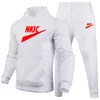 Tracksuit voor heren mode bedrukte hoodie zweetwedstrijden set pullover cooded tops jogging sport kit man outdoor casual outswear