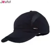 Ball Caps Jovivi Men's Baseball Cap Set Original Sport Hat Summer Casual Visor Sun Protection Black/Gray/Navy Color Wholesale