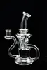 Glass Hookah Foursuction Recoseer Drill Drill Drill Tower Smoking Pipe 14 mm Joint Factory直接販売価格譲歩