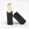 Aufbewahrungsflaschen Leere Lippenstifttube mit Magnetverpackungsflasche Black Frost Lip Schrägkanten-Kosmetikbehälter F20233006