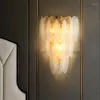 Wall Lamp Bedside LED Hardware Crystal Lampshade Modern Indoor Lighting Fixture Bedroom Living Room Light Home Sconces 2023