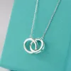 Colliers avec pendentif de styliste initial pour femmes, chaîne, cadeau de Couple avec boîte-cadeau, Design Original, bijoux de marque à la mode