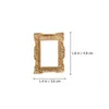 Frames 5 Pcs Mini Po Frame House Model Decors Vintage Home Decoration Miniature Picture Wedding Bulk Islamic