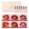 Lippenstift CARSLAN Mini 6 stuks Roze Vrolijke Mist Lipsticks Set Hydraterende Matte Lip Tint Niet-plakkerige Cup Lip Bruto Vrouwen Make-up Cosmetische 231121