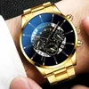 Montres-bracelets Sdotter hommes de luxe affaires montres hommes décontracté mode calendrier date horloge mâle en acier inoxydable quartz montre-bracelet Relogio