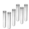 40ml Plastic Clear Test Tube with Screw Caps, Candy bottle, Cosmetics Bottles, Bath Salt Containers, Mask Tubes 25x140mm Dojjj