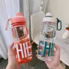 Mugs NEW Large Capacity Water Bottle Gym Fitness Drinking Bottle Outdoor Camping Climbing Hiking Sports Shaker Bottles Fashion Kettle Z0420