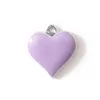 Charms 5Pcs Cute Colorful Heart Shape Enamel Charm All Colors Tiny Pendant For Jewelry Necklace Earrings Bracelets MakingCharms