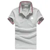 Projektant Mens Basic Business Polos T Shirt Fashion France marka T-shirts haftowane opaski na ramię