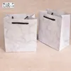 Jewelry Pouches 10Pcs Marble Kraft Paper Gift Bag Accessories Package Christmas Wedding Candy Box For Small Bussiness