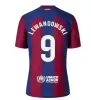 23 24 PEDRI GAVI Maglia da calcio Barca LEWANDOWSKI FC FERRAN Camiseta De Futbol AUBA Barca JOAO CANCELO 2023 2024 ANSU FATI Calcio JOAO FELIX donna