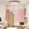 Luzes de teto, quarto infantil, lâmpada de quarto leve criativo moderno montado na superfície playground playground iluminação de desenhos animados decorativos