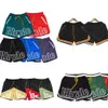 Designer Clothing short casual Rhude Letter Embroidered Mesh Cropped Shorts Rainbow Men's Women's Sanitary Pants 3m Anti Trend Beach Running fitness